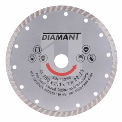 Diamantov kot 180x3,1x22,2mm turbo